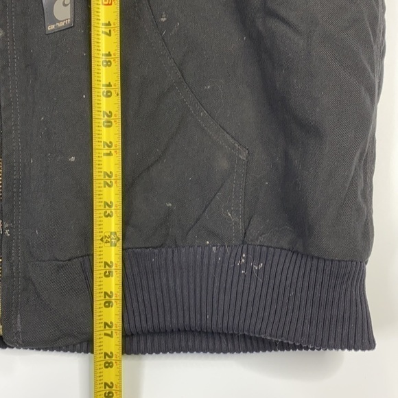 Carhartt Black J133 Extremes Quilted Work Jacket Size XL - Picture 3 of 9